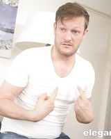 Nude MILF Cathy Heaven catches a load of jizz on hooters after anal sex