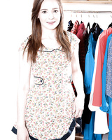 Brunette babe Emma Ryder exposing nice teen ass and twat after undressing