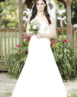 Beautiful bride Kymberlee Anne getting naked on her wedding day