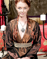 Solo girl Marie McCray strips off her GOT inspired clothing