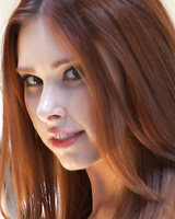 Foxy babe Melody Jordan showcasing her gorgeous fanny and sweet pussy