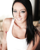 Sensual teen Sabrina Banks captures your attention with her toned body