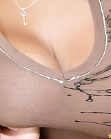 Latin girl with massive boobs Selena Star pleasuring a long shaft