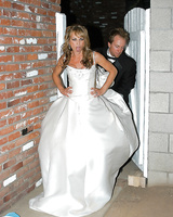 Milf bride Shayla LaVeaux is doing an amazing blowjob in a wedding dress