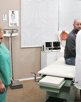 Busty blonde in nurse uniform Shyla Stylez gets shagged hardcore