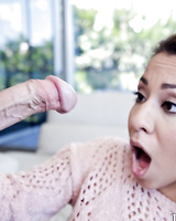 Sophia Torres was fucked hard deep in her wide-opened mouth on cam