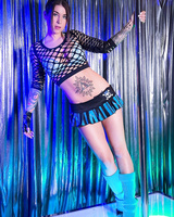 Exotic dancer Felicity Feline goes home to fuck man from strip club