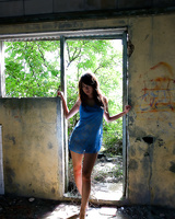 Foxy asian teenage babe Risa Misaki uncovering her tempting curves