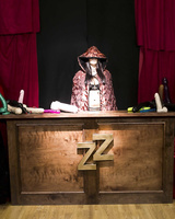 Sexy secret society babe Ashley Graham gets fucked while wearing boots