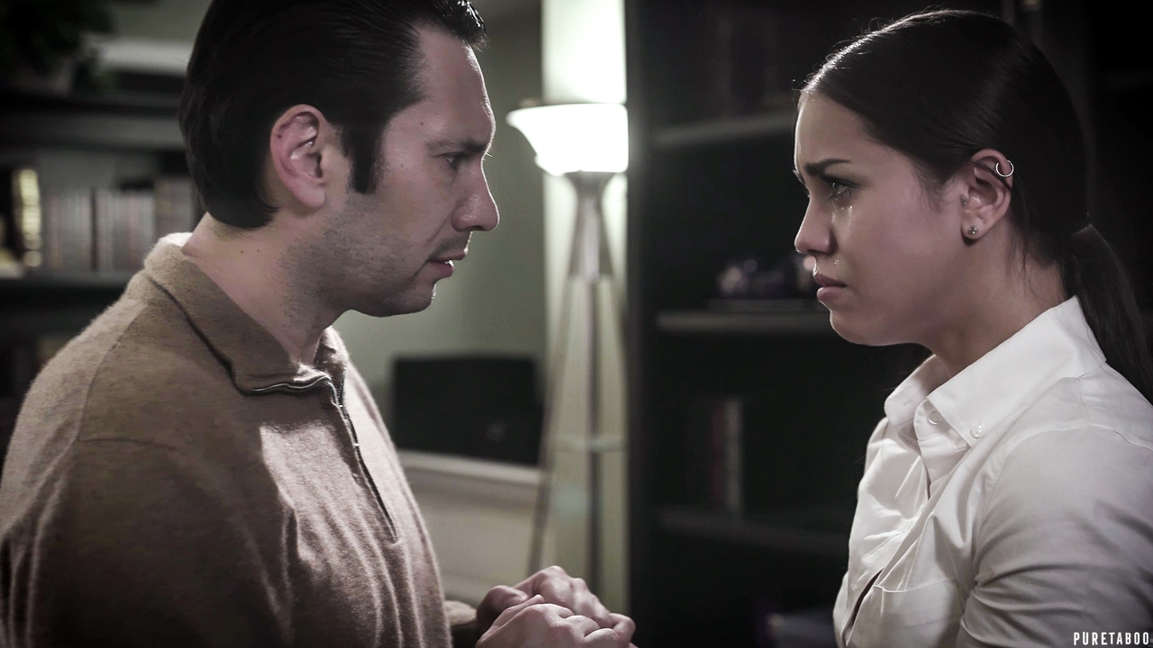 Sexy schoolgirl Alina Lopez gets punished and brutally fucked in pink holes