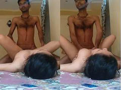Today Exclusive- Hot Desi Girl Boob Pressing and Fucking part 12