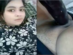 Today Exclusive- Horny Desi Girl Record Her Masturbating Selfie Video part 3