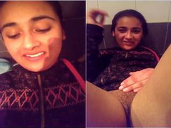 Today Exclusive-  Sexy Punjabi Girl Pussy Fingering  With Clear Punjabi Talk