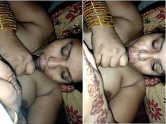 Today Exclusive- Horny Desi Telugu Couple Romance and Sex part 7