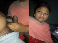 Today Exclusive- Super Hot Desi Girl Give Nice Blowjob to Hubby