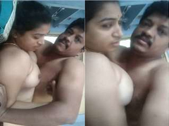 Today Exclusive- Sexy Telugu Bhabhi Boob Sucking And HArd Fucked By hubby