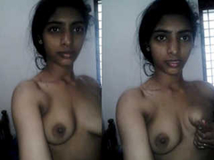 Beautiful Desi with natural tits and a great figure is playing with her XXX