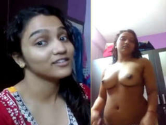 Cute Desi wife is asking her husband about hot XXX things while being all naked