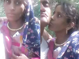 Perverted Desi couple caught without clothes while filming XXX videos outdoors