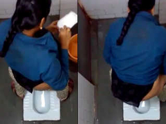 One hidden camera captures some insane XXX things where a Desi woman pisses