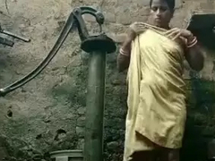 Naughty Desi (Telugu ) Girl Caught Bathing Nude By Hidden Cam